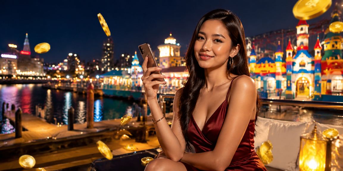 Pemain Malaysia mendaftar akaun kasino mudah alih lucky55 pada telefon pintar