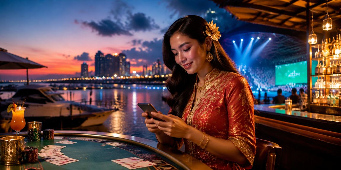 Sesi permainan Baccarat menarik di lucky55